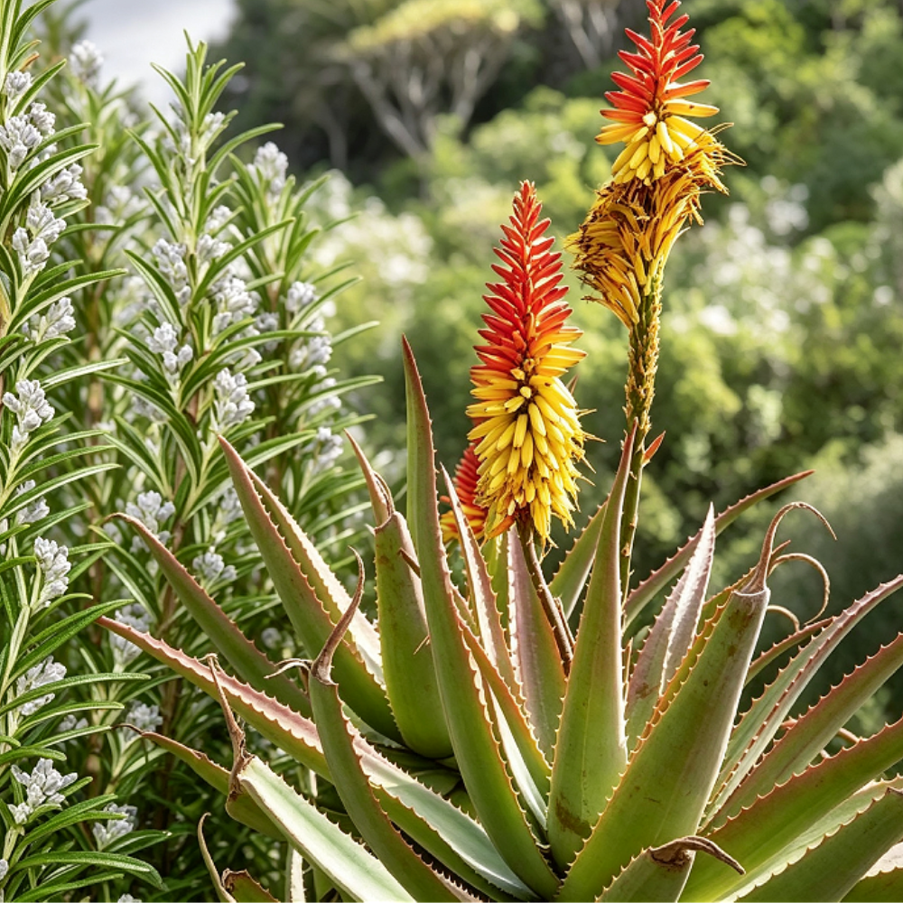 ALOE VERA AND ROSEMARY FOR SKIN CARE