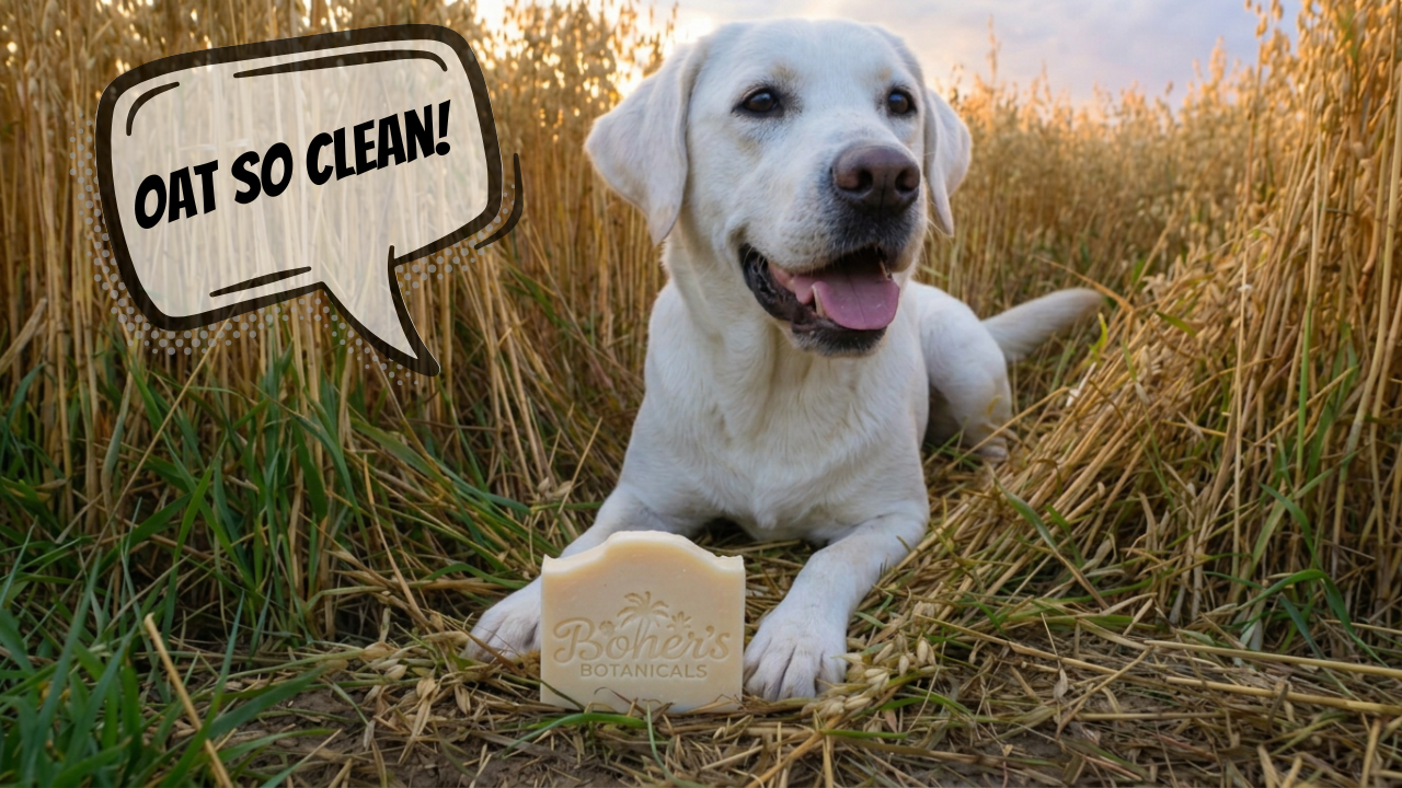 Making Bar Soap for Dogs: The Oatmeal Dog Soap Experiment
