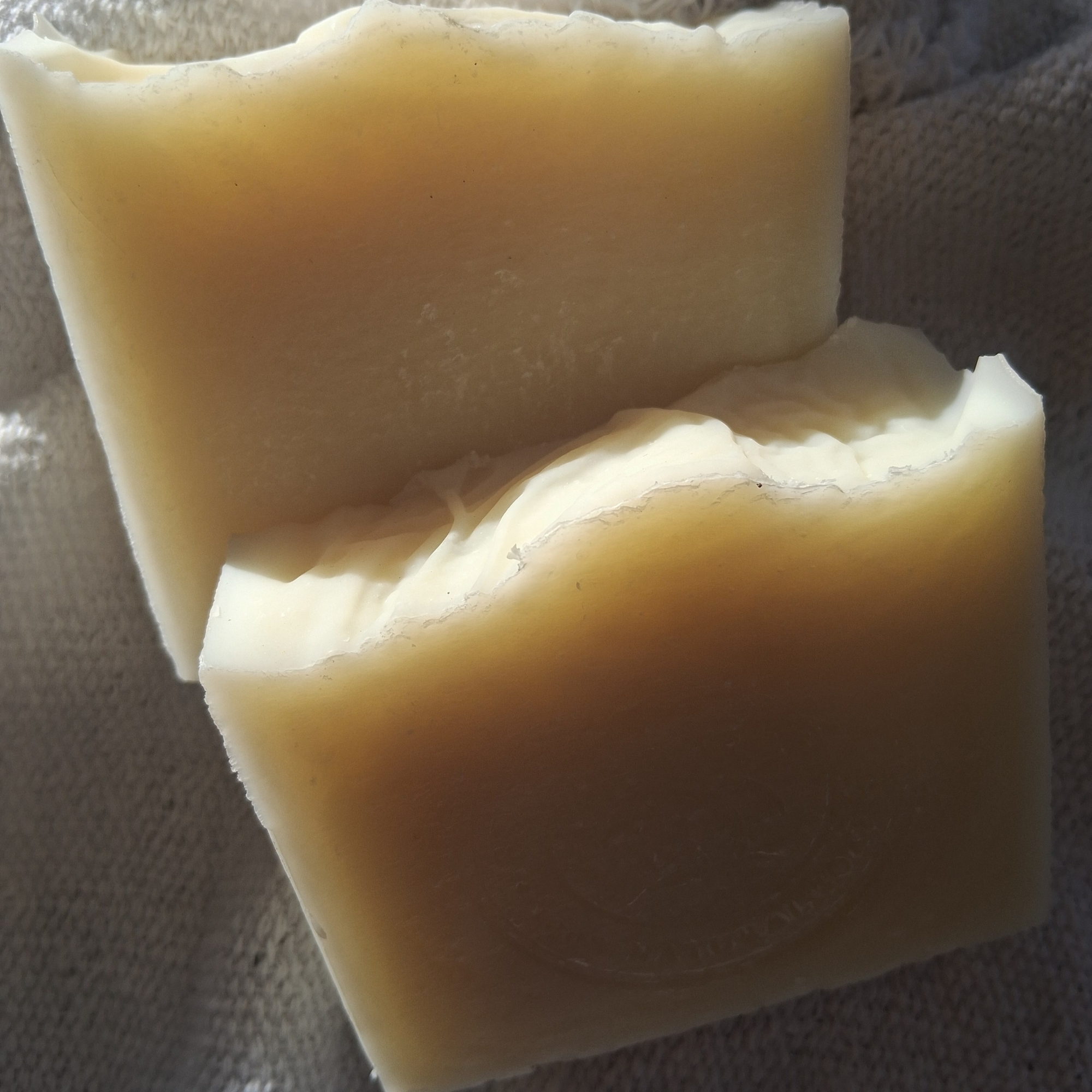 No scent bar soap made by Boner's Botanicals