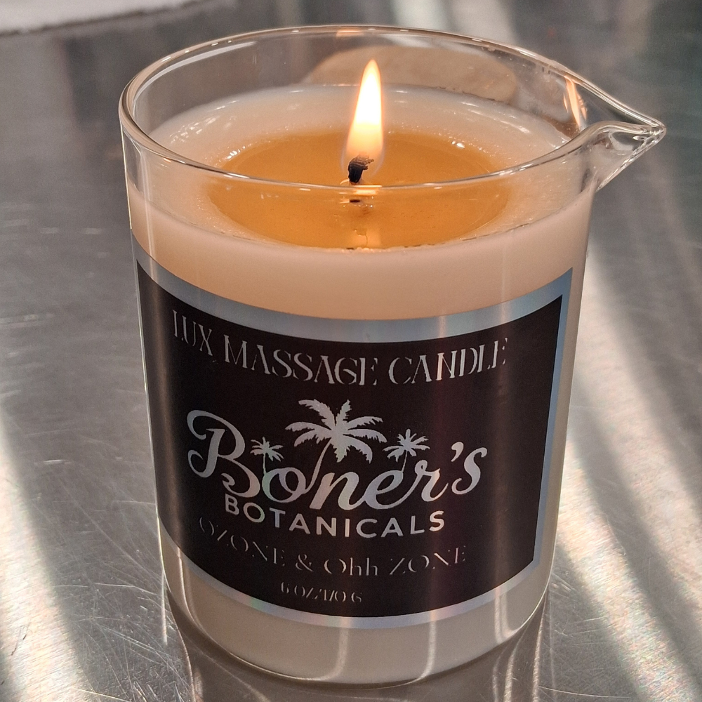 Boner's Botanicals massage candles
