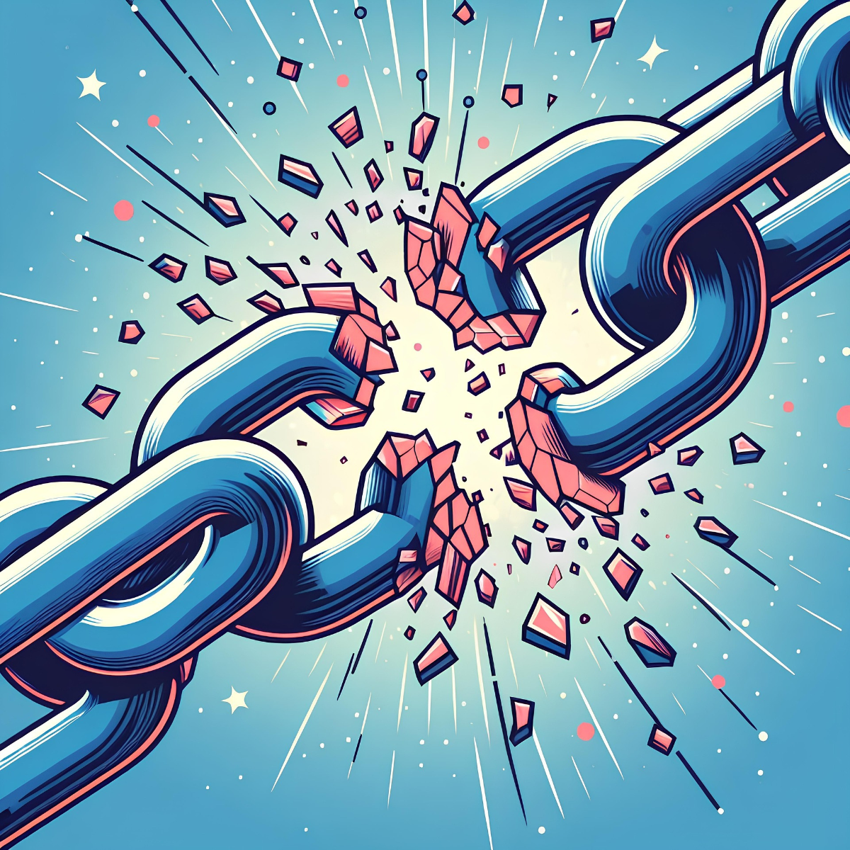 Break the chains that bind your face