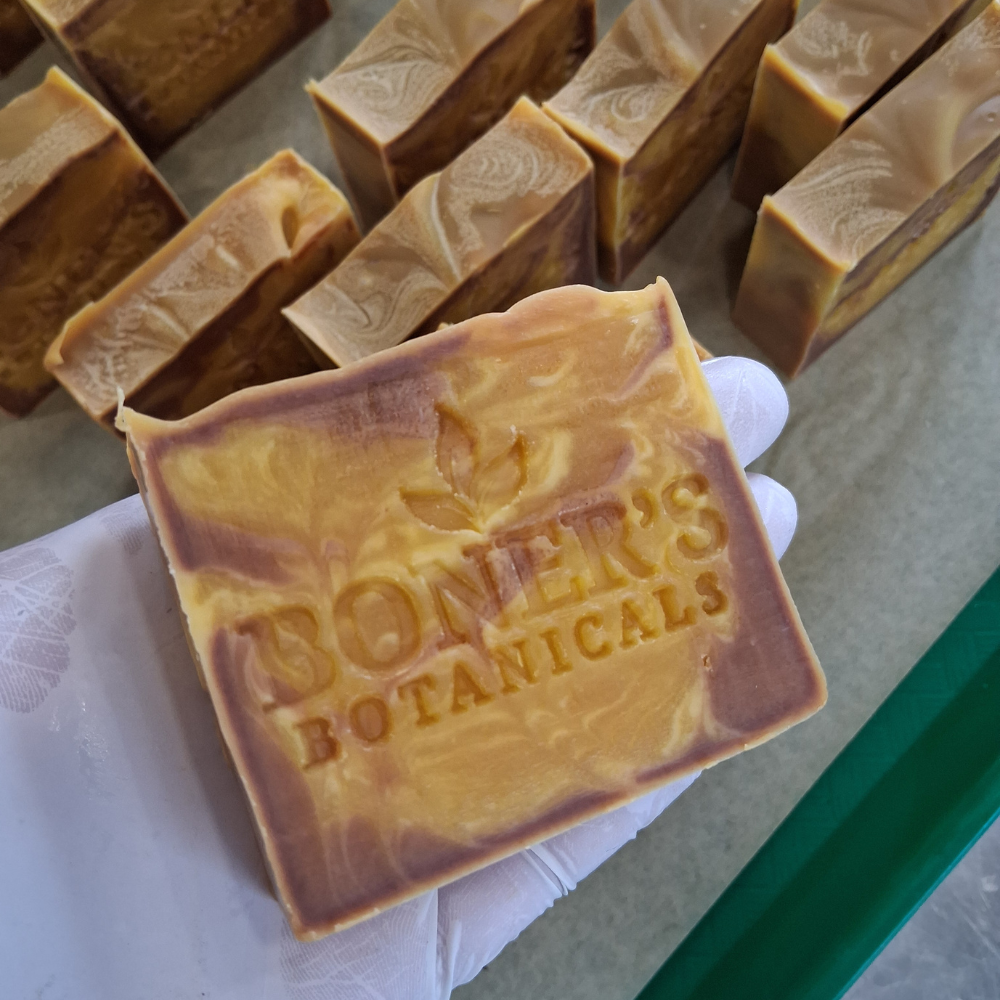 Golden Rose Herbal Bar Soap for Sensitive Skin