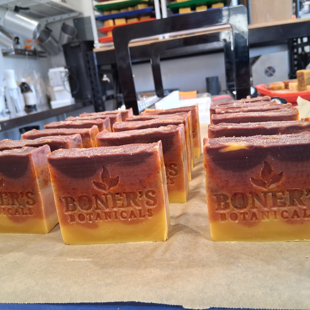 Terracotta Sunrise Herbal Bar Soap (For dry and eczema-prone skin)