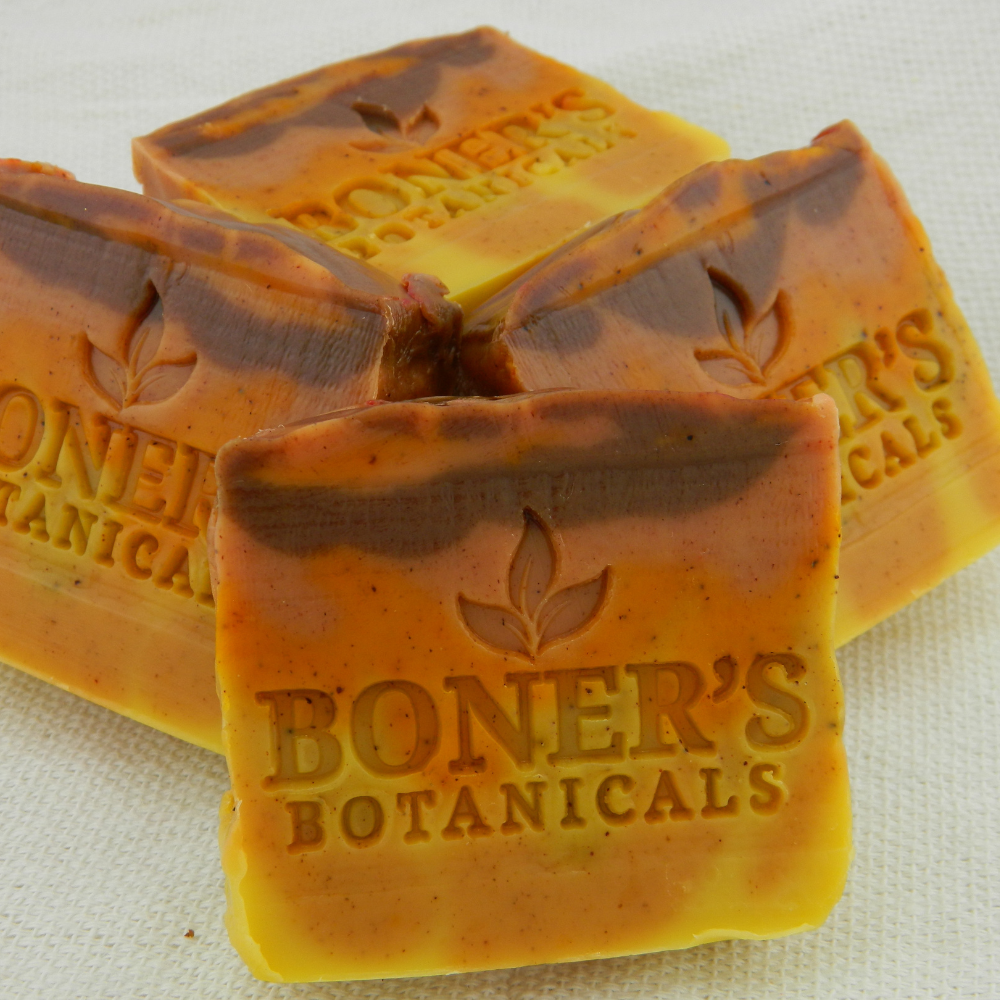 Terracotta Sunrise Herbal Bar Soap (For dry and eczema-prone skin)