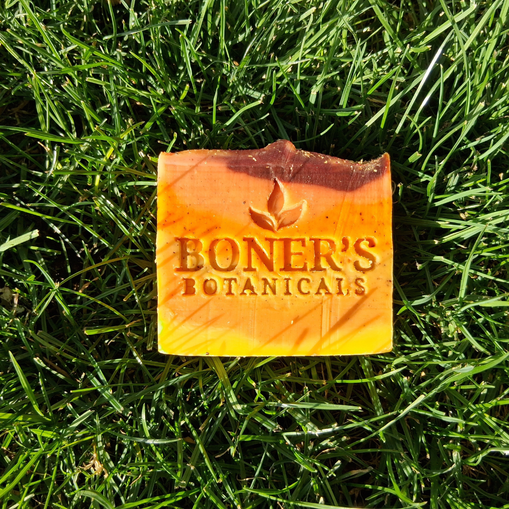 Terracotta Sunrise Herbal Bar Soap (For dry and eczema-prone skin)
