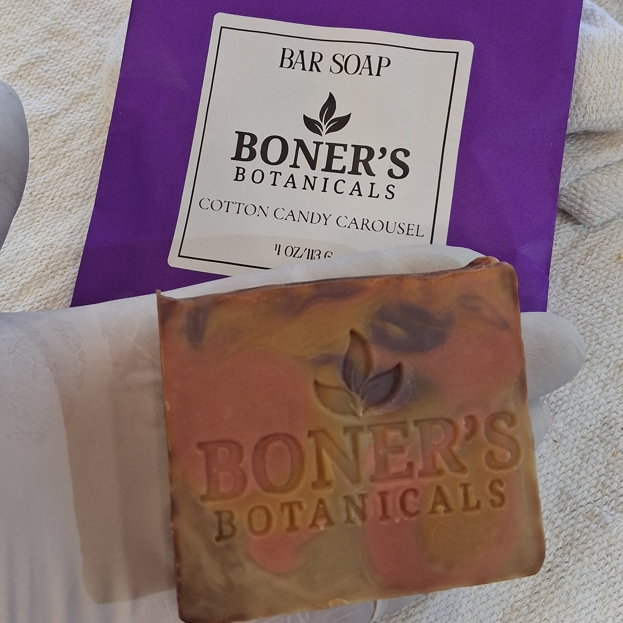 Cotton Candy Carousel Bar Soap